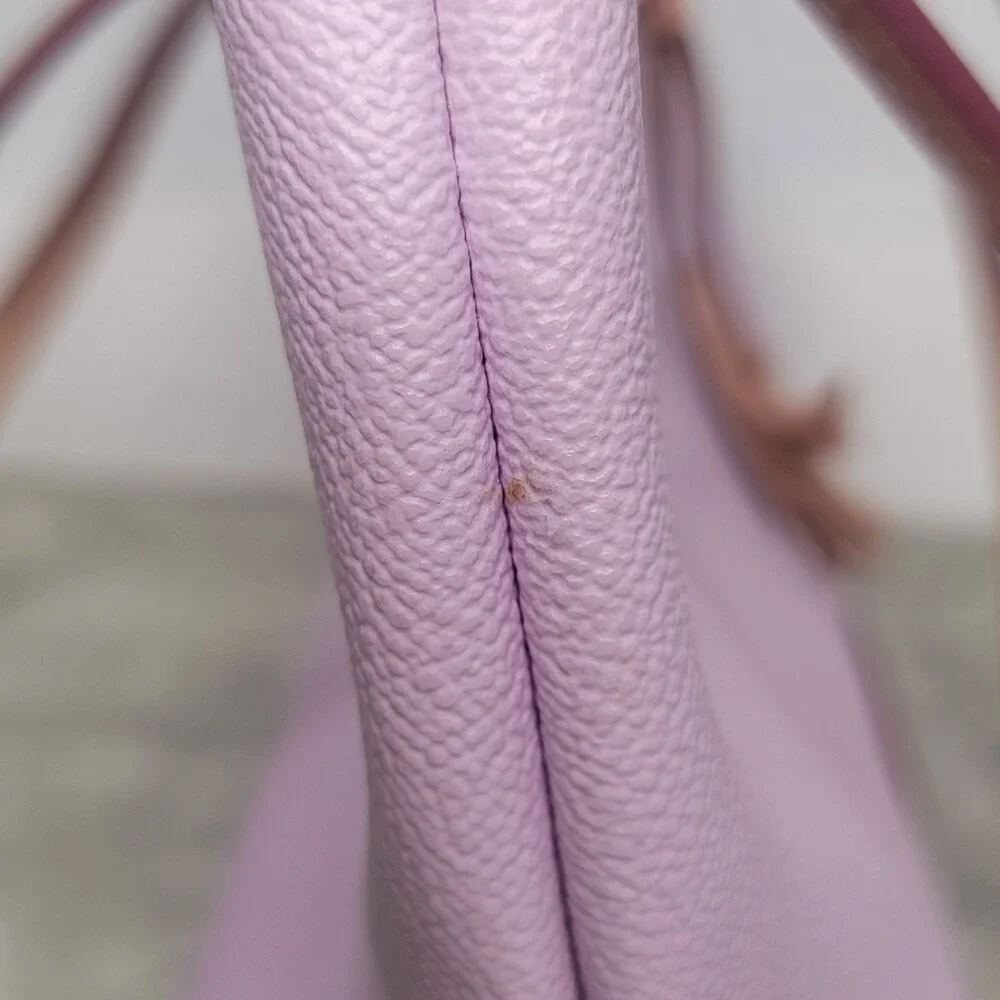 Dooney & Bourke Wakefield Pebbled Leather Tassel Tote Bag in Mauve